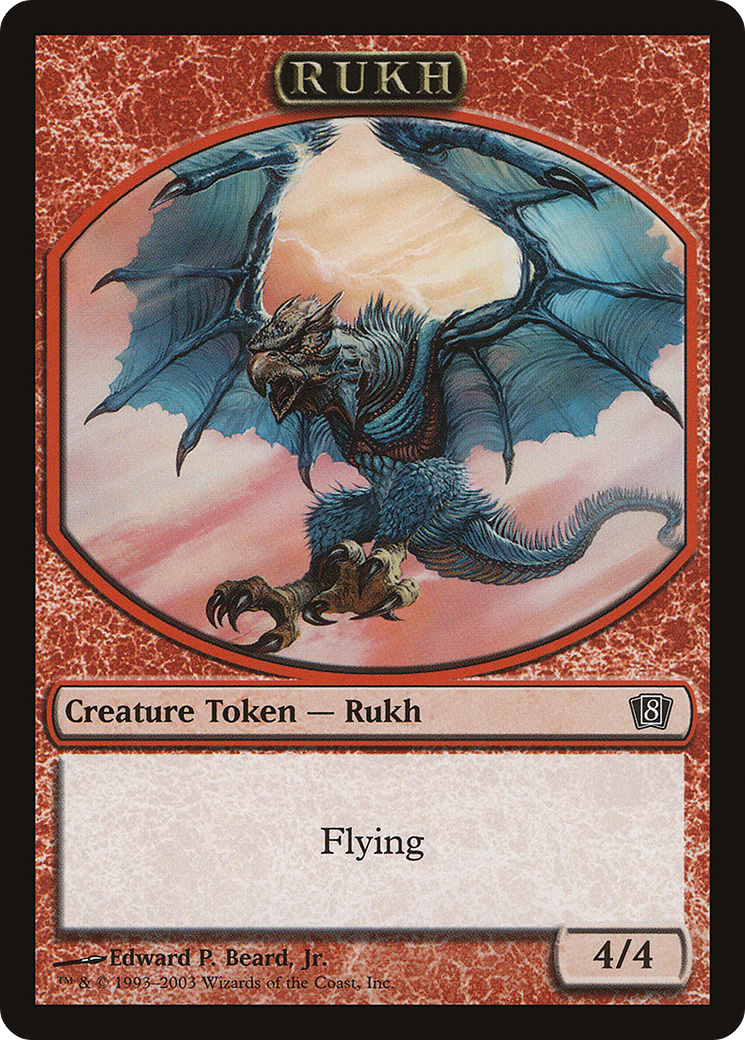Rukh Token (8ED) (MPRP-007) - Magic Player Rewards 2003