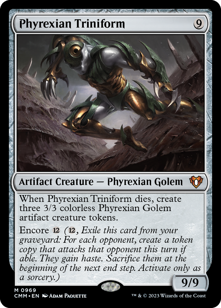 Phyrexian Triniforme (CMM-969) - Commandant Masters