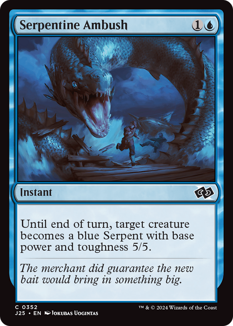 Embuscade serpentine (J25-352) - Démarrage rapide des fondations