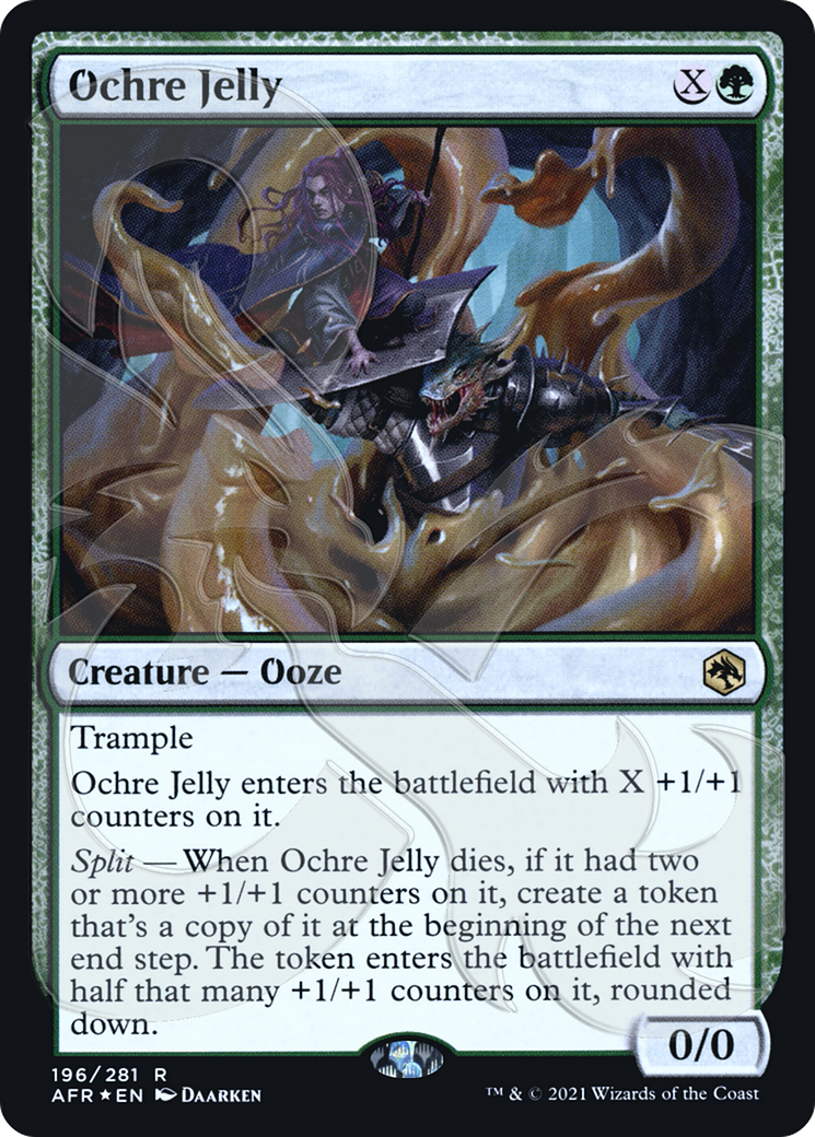 Ochre Jelly (AFR&-196) - Adventures in the Forgotten Realms Promos Foil