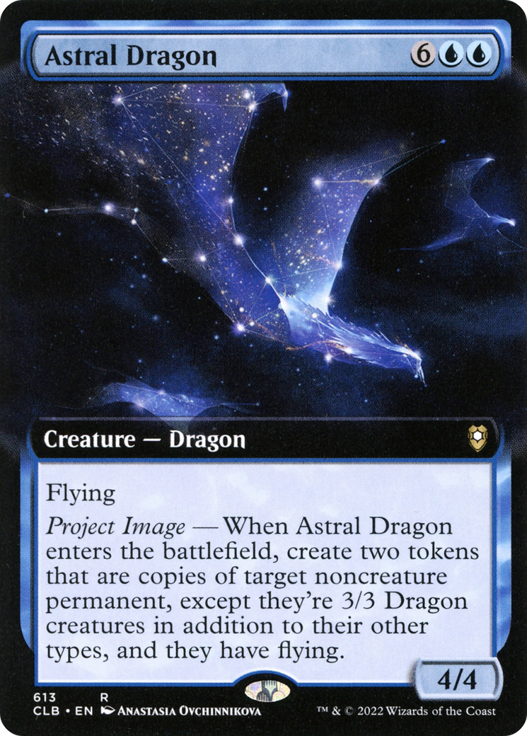 Dragon Astral (CLB-613) - Commander Legends : La Bataille pour Baldur's Gate (Illustrations étendues)