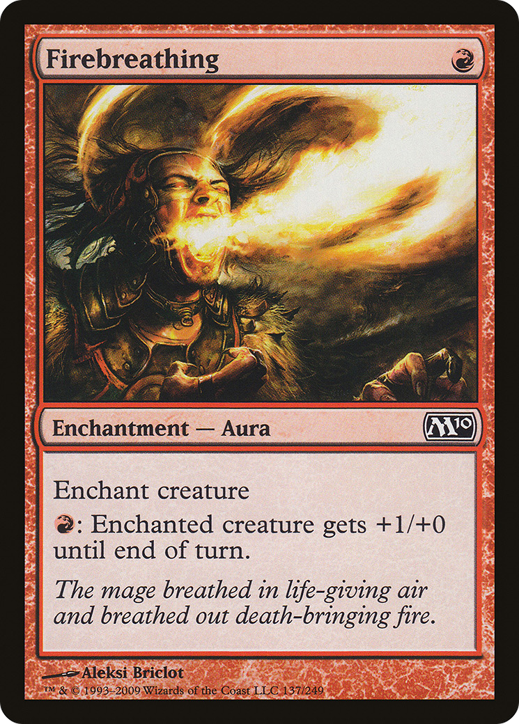 Cracheur de feu (M10-137) - Magic 2010 Foil