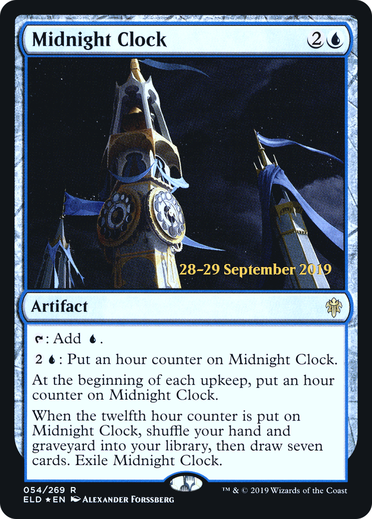 Horloge de minuit (PELD-54S) - Promotions du Trône d'Eldraine