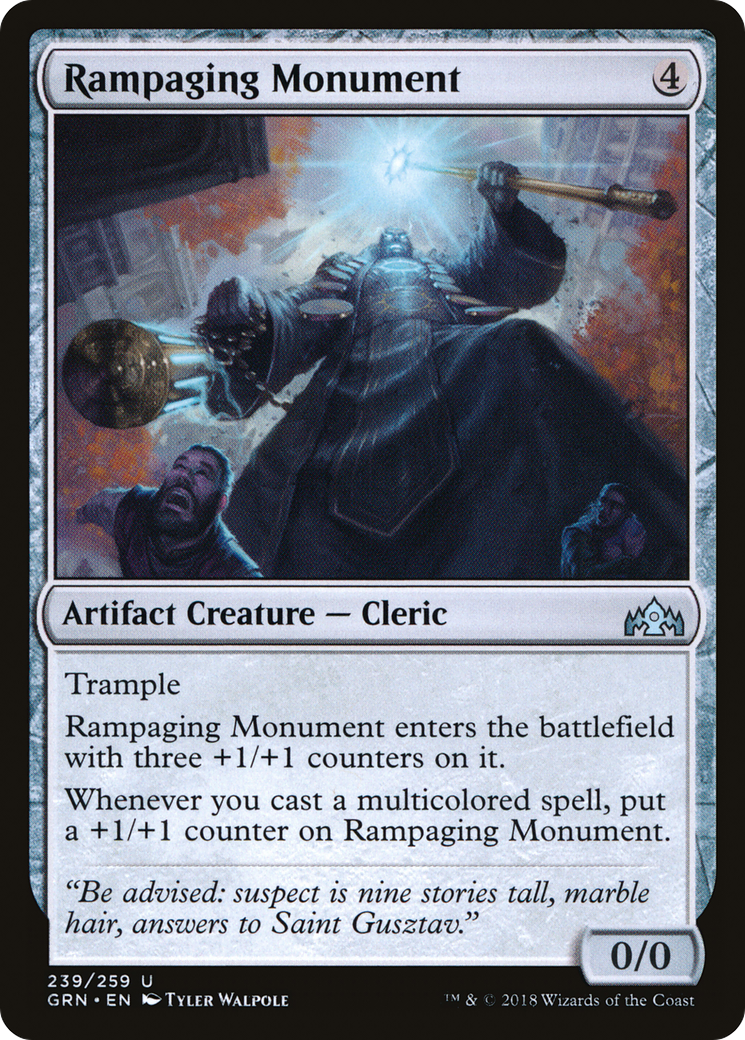 Monument du Saccage (GRN-239) - Guildes de Ravnica