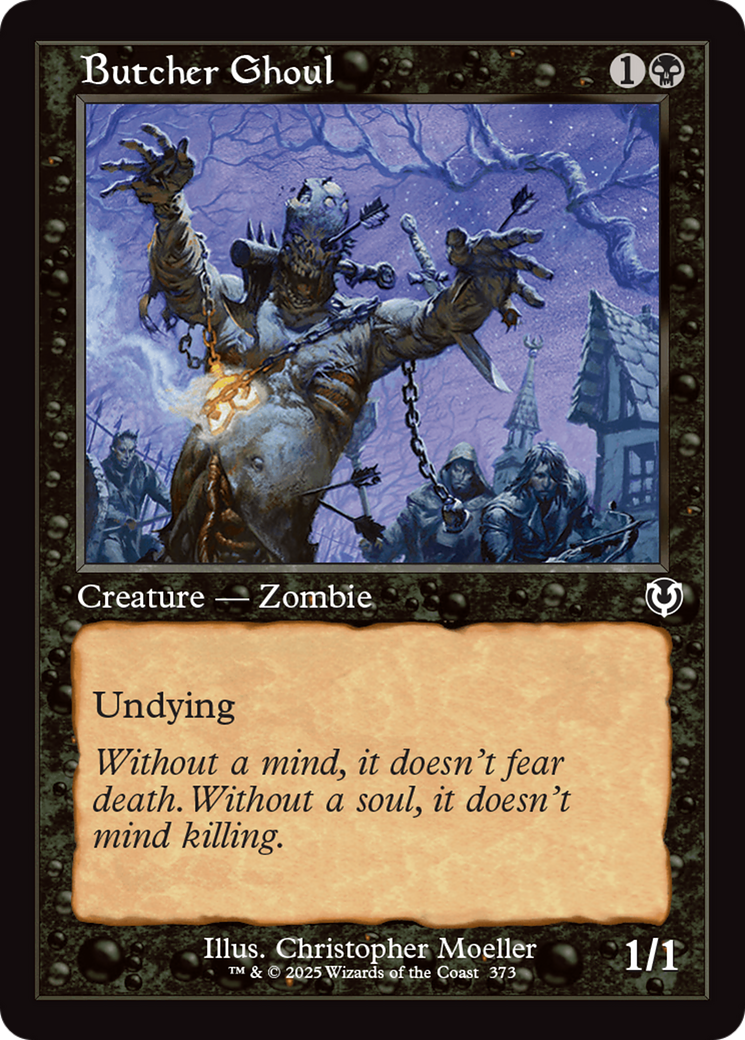 Butcher Ghoul (cadre rétro) (INR-373) - Innistrad Remastered Foil