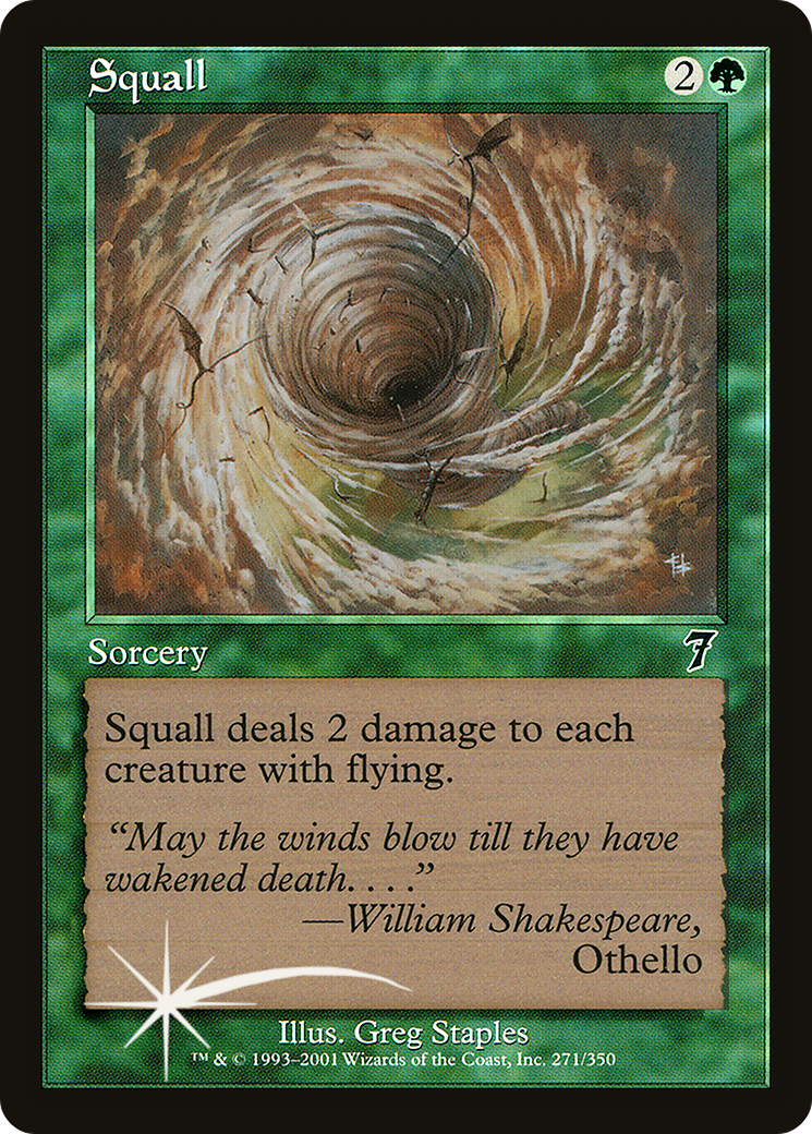 Squall (7ED-271★) - Seventh Edition Foil