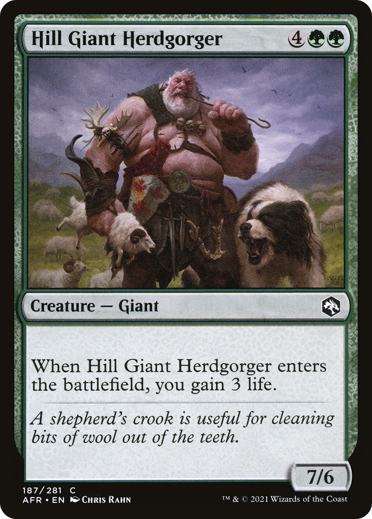 Hill Giant Herdgorger (AFR-187) - Adventures in the Forgotten Realms