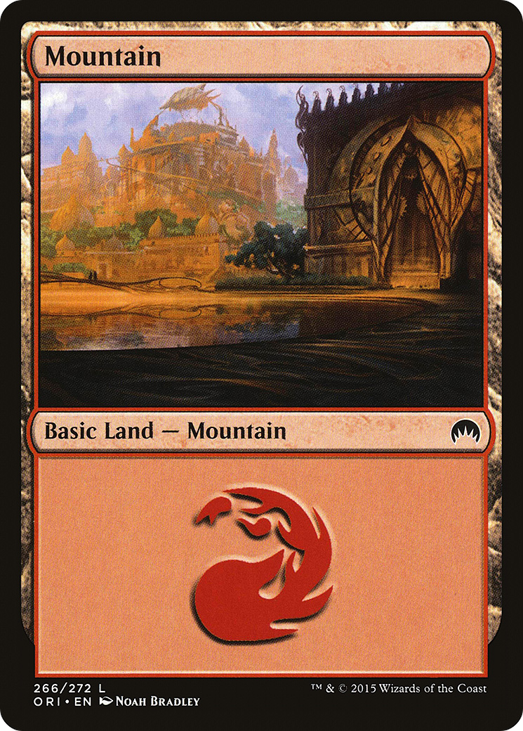 Mountain (266) (ORI-266) - Magic Origins Foil