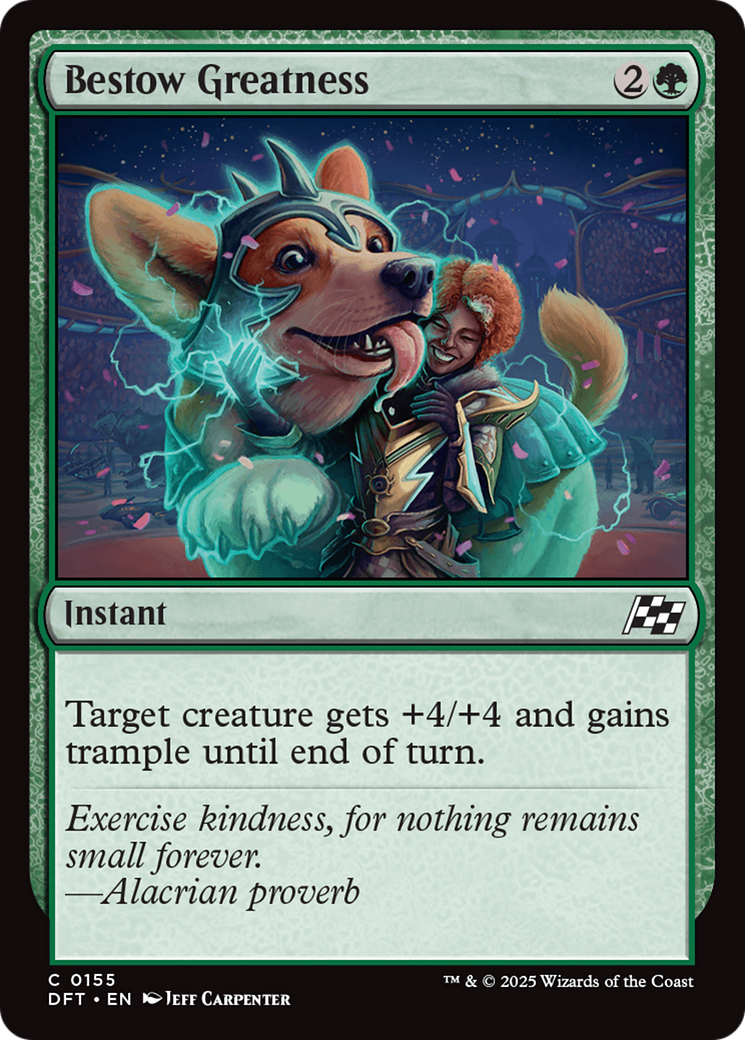 Bestow Greatness (-155) - Aetherdrift