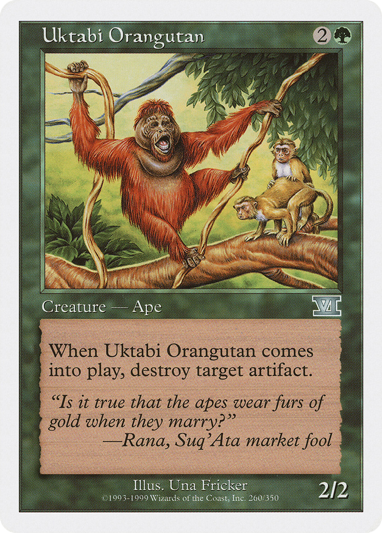 Uktabi Orangutan (6ED-260) - Classic Sixth Edition
