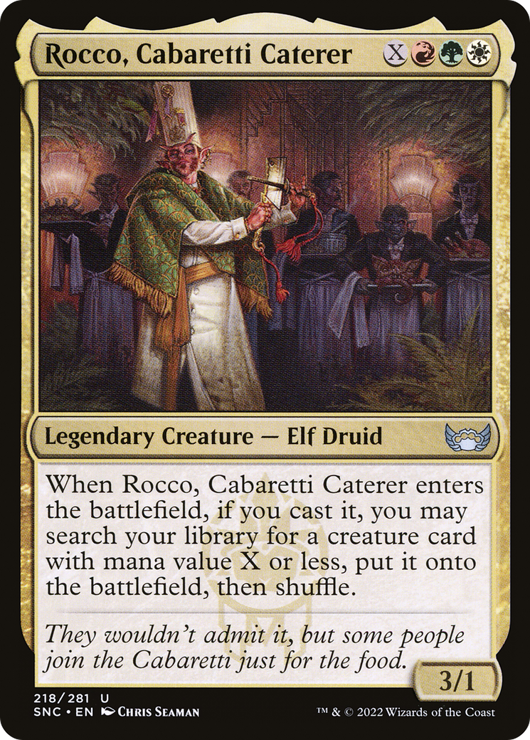 Rocco, traiteur Cabaretti (SNC-218) - Rues de New Capenna Foil