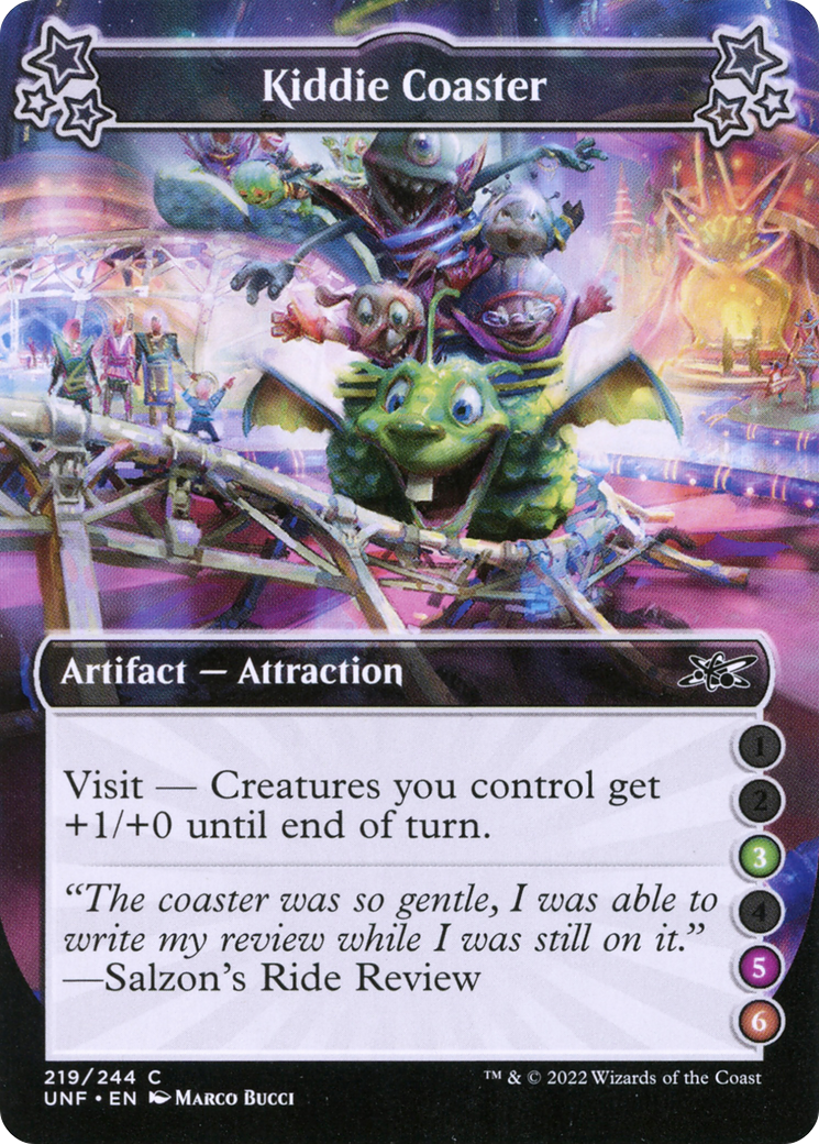 Montagnes russes pour enfants (UNF-219E) - Unfinity Foil