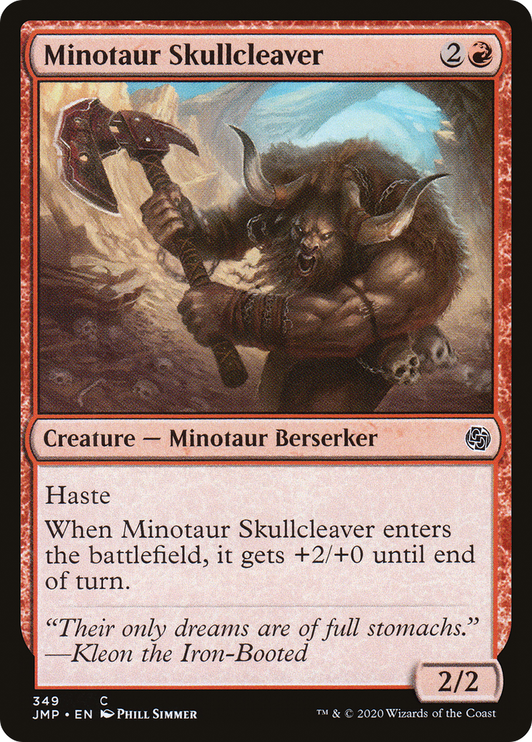Minotaur Skullcleaver (JMP-349) - Jumpstart