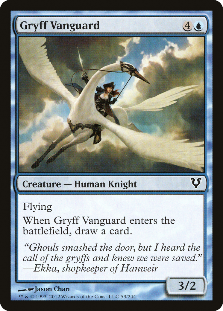 Gryff Vanguard (AVR-059) - Avacyn restaurée