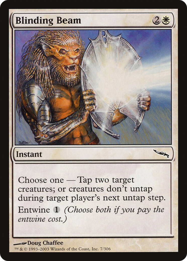 Faisceau aveuglant (MRD-007) - Mirrodin
