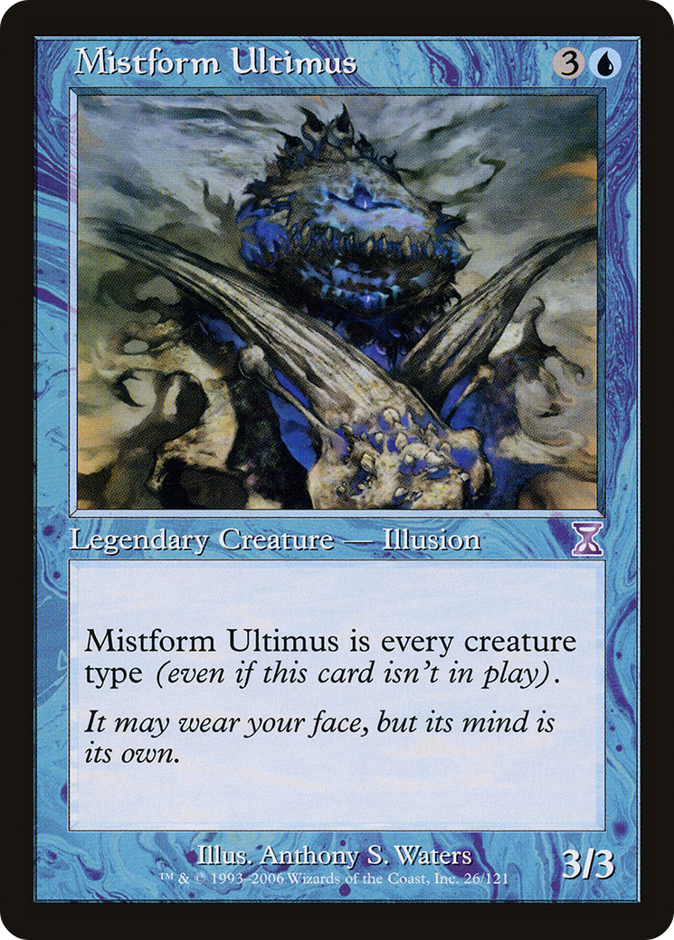 Mistform Ultimus (TSB-026) - Time Spiral Timeshifted Foil