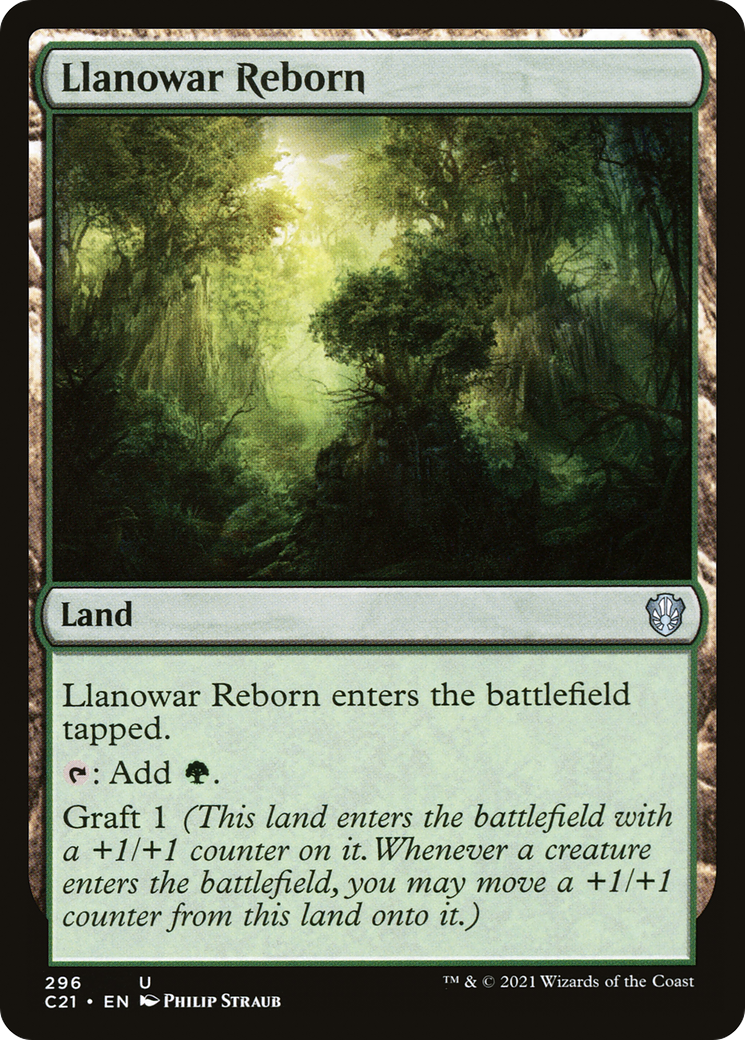 Llanowar Reborn (C21-296) - Commandant 2021