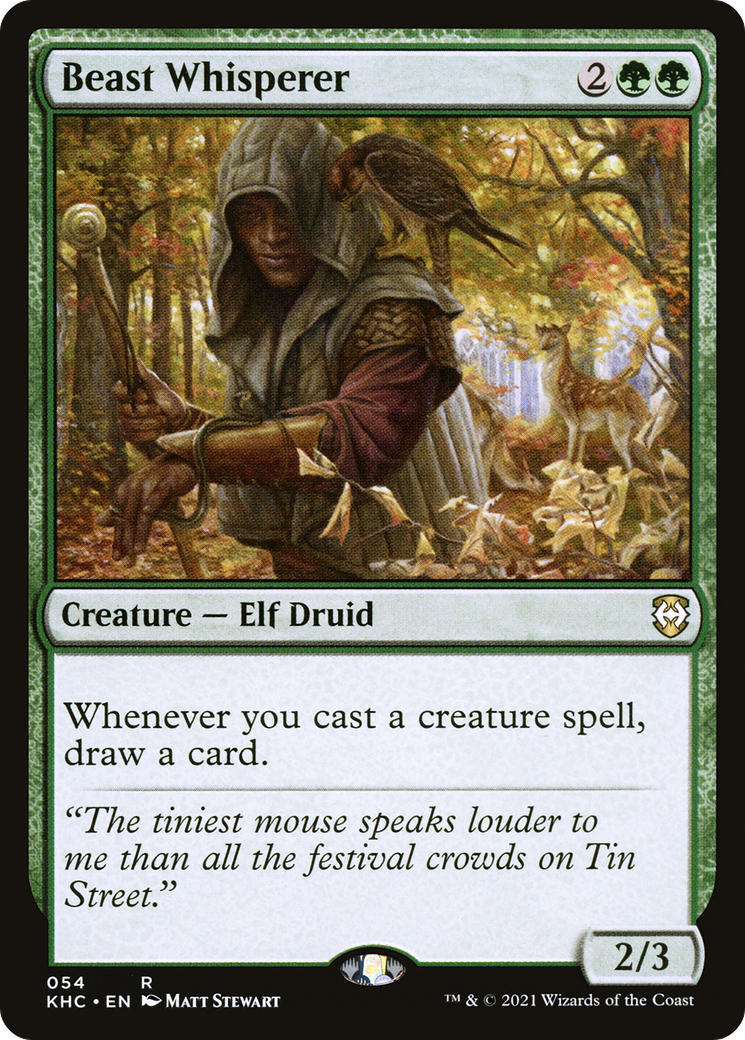 Beast Whisperer (KHC-054) - Commandant de Kaldheim
