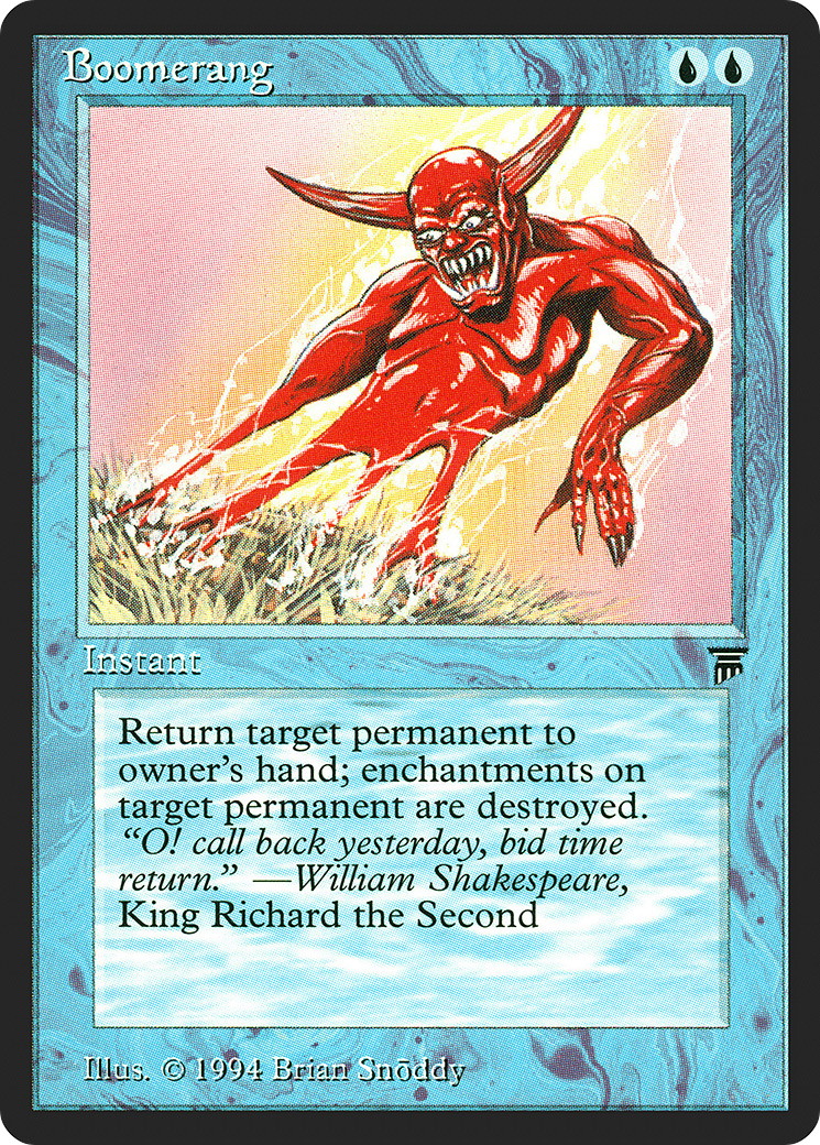 Boomerang (LEG-048) - Légendes