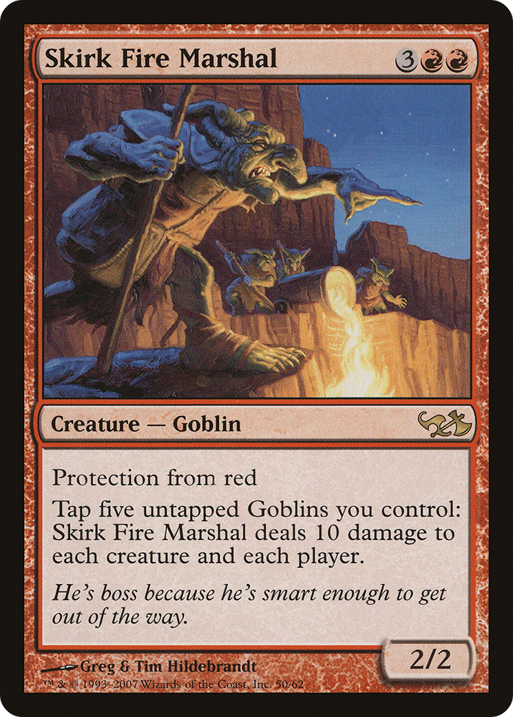 Skirk Fire Marshal (EVG-050) - Duel Decks: Elves vs. Goblins