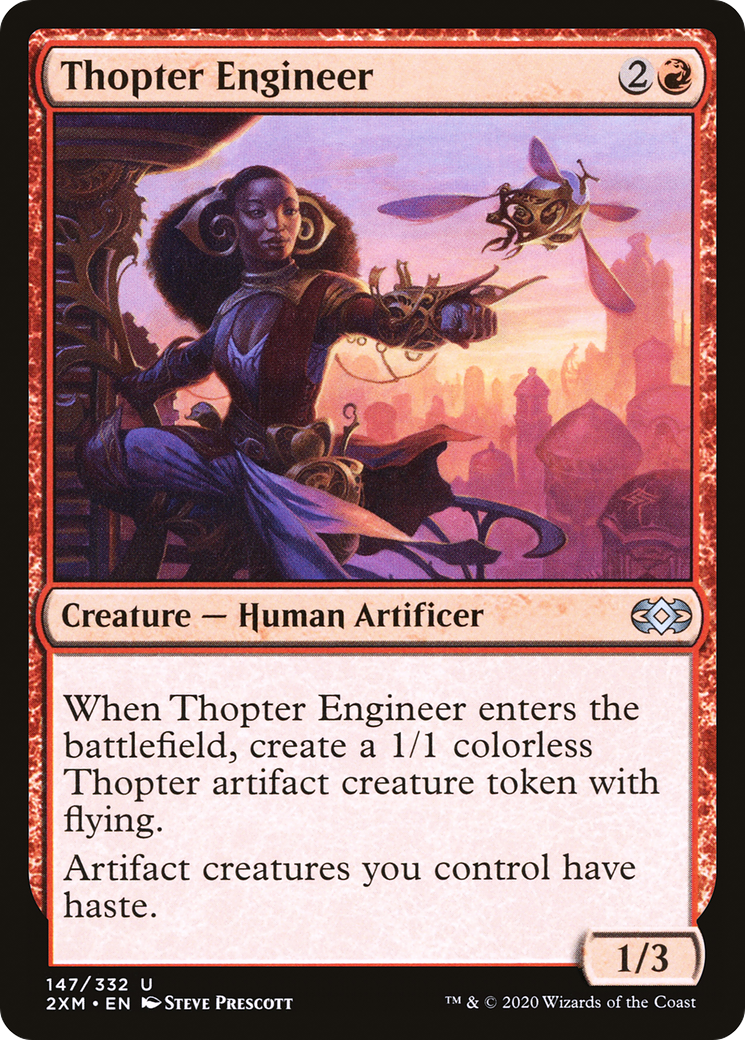 Ingénieur Thopter (2XM-147) - Double Masters Foil