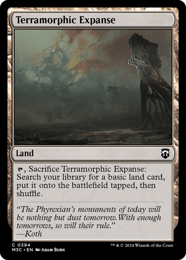 Étendue terramorphique (M3C-394) - Commandant de Modern Horizons 3