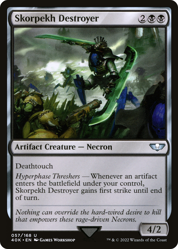 Destructeur Skorpekh (40K-057) - Commandant Warhammer 40,000