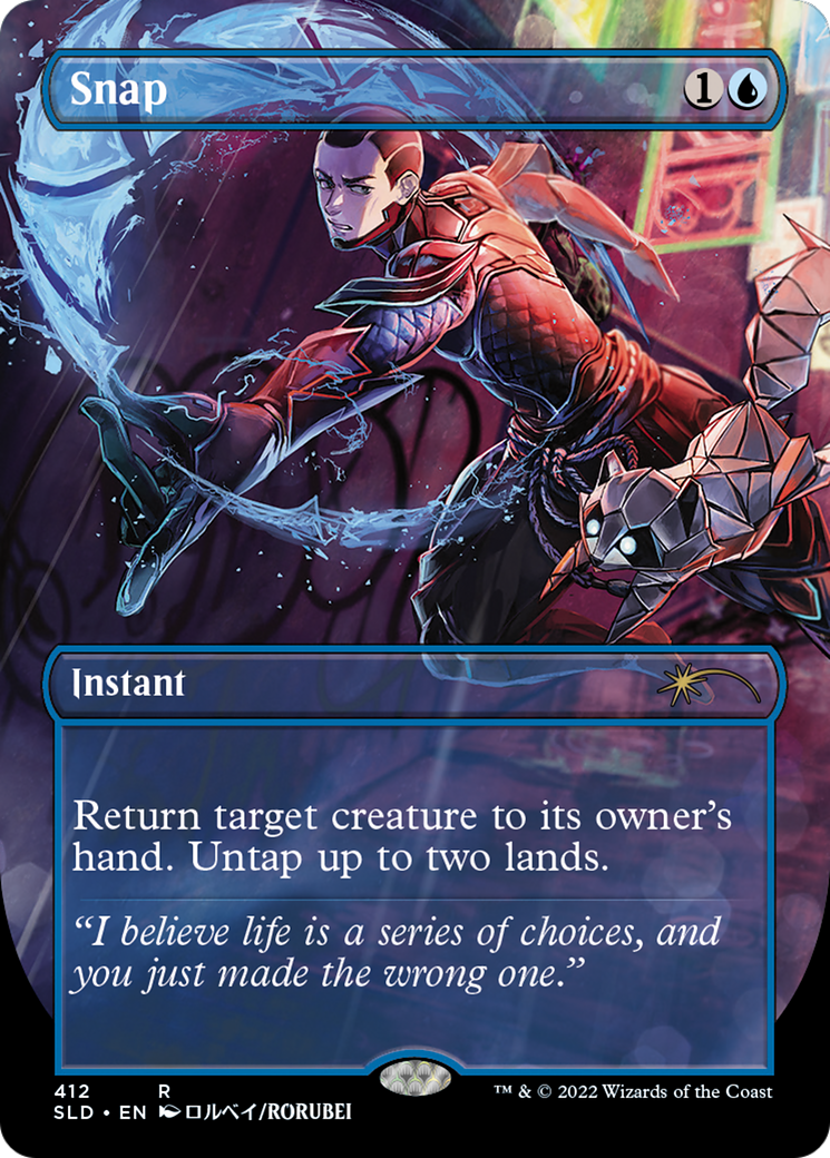 Snap (SLD-412) - Secret Lair Drop (sans bordure)