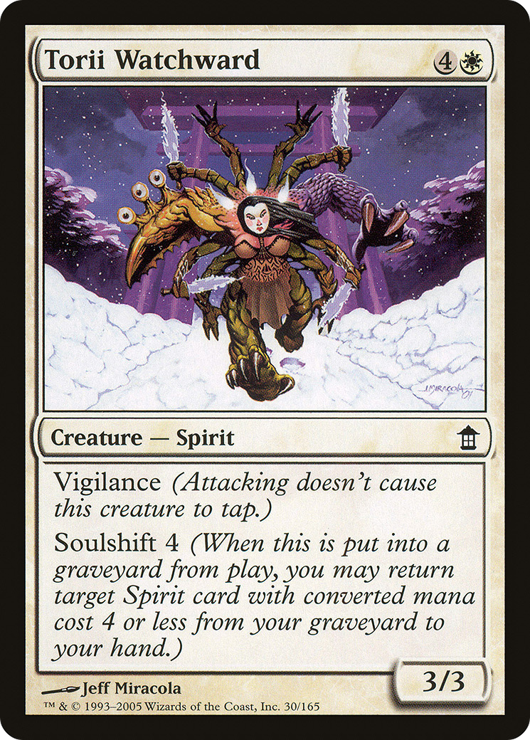 Torii Watchward (SOK-030) - Saviors of Kamigawa Foil