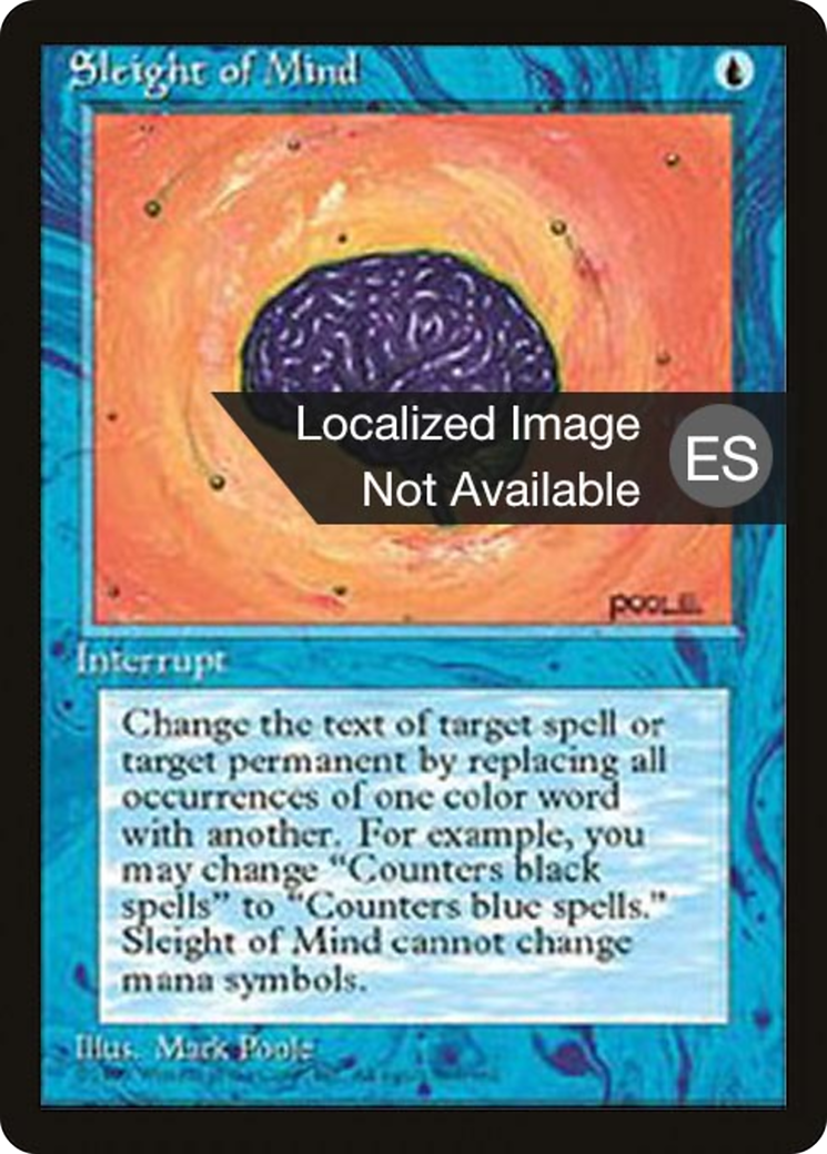 Sleight of Mind (4BB-) - Fourth Edition Foreign Black Border