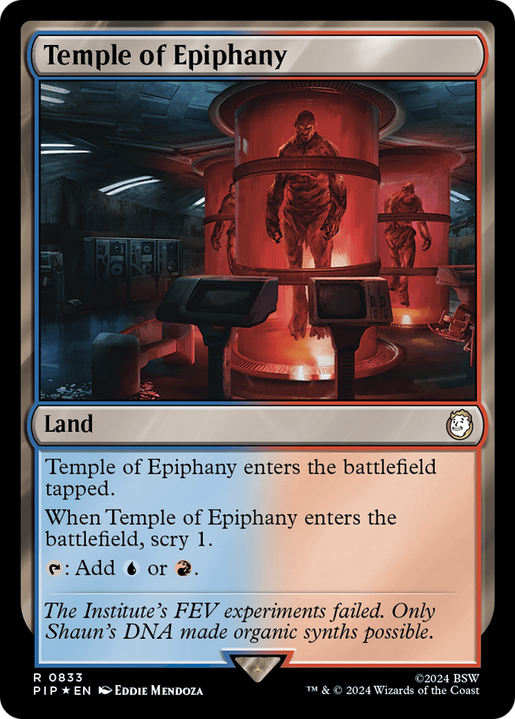 Temple de l'Épiphanie (PIP-833) - Fallout Foil