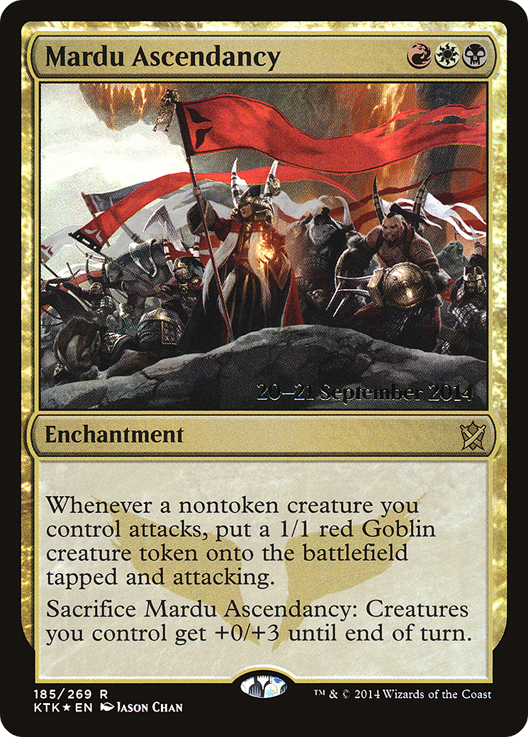 Mardu Ascendancy (PRE-185S) - Khans of Tarkir Promos Foil