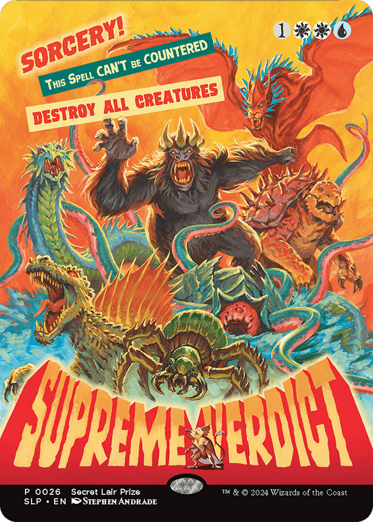 Supreme Verdict (SLP-026) - Secret Lair Showdown