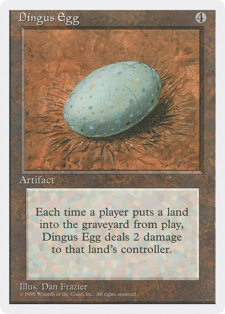 Dingus Egg (4ED-315) - Quatrième édition