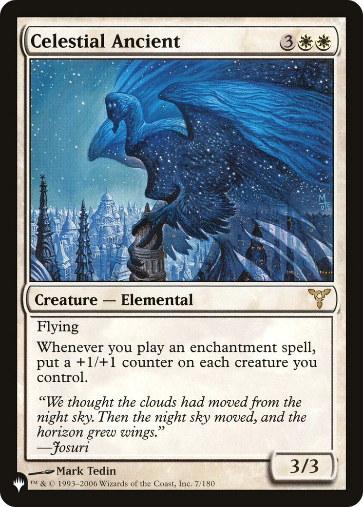 Celestial Ancient (LIST-7/180) - The List