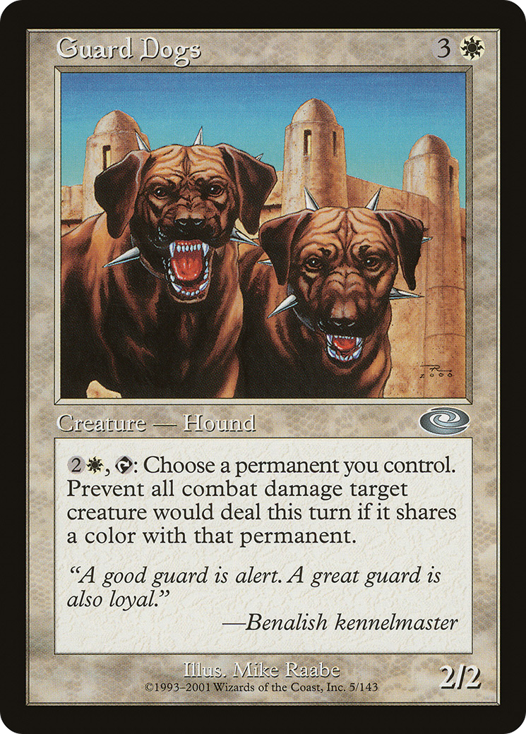 Chiens de garde (PLS-005) - Planeshift Foil