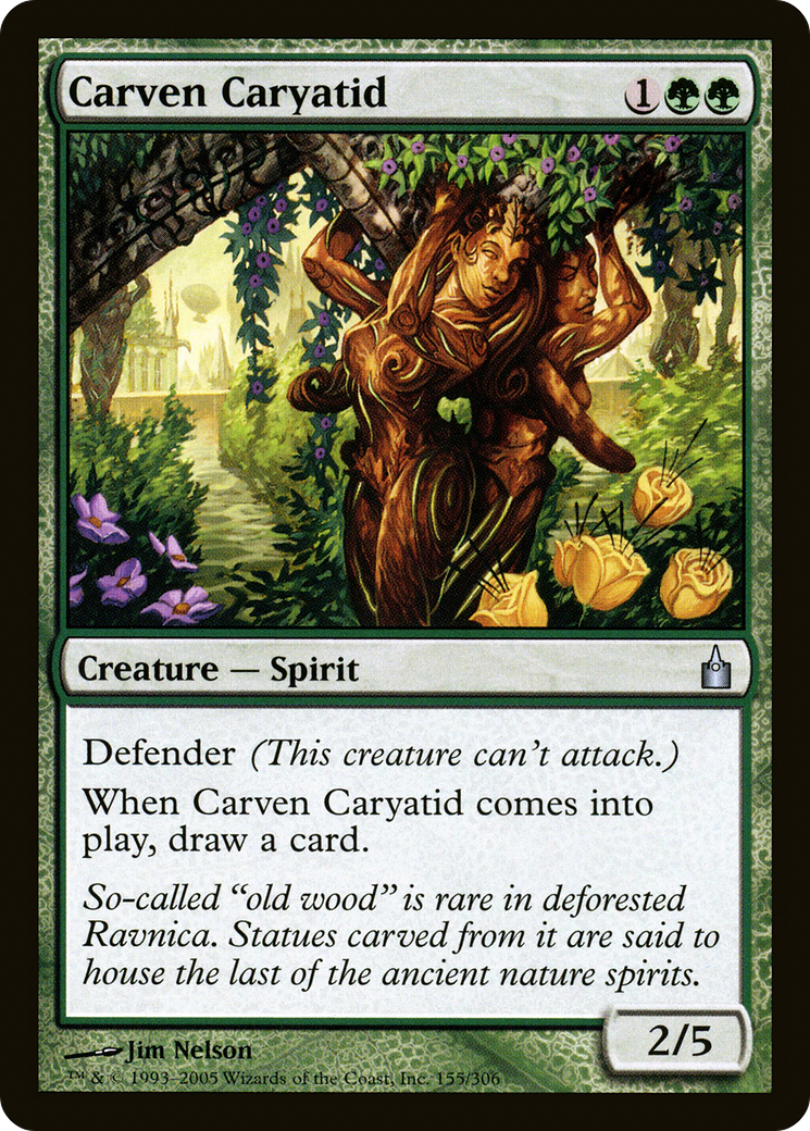 Caryatide Carven (RAV-155) - Ravnica : La Cité des Guildes (Foil)