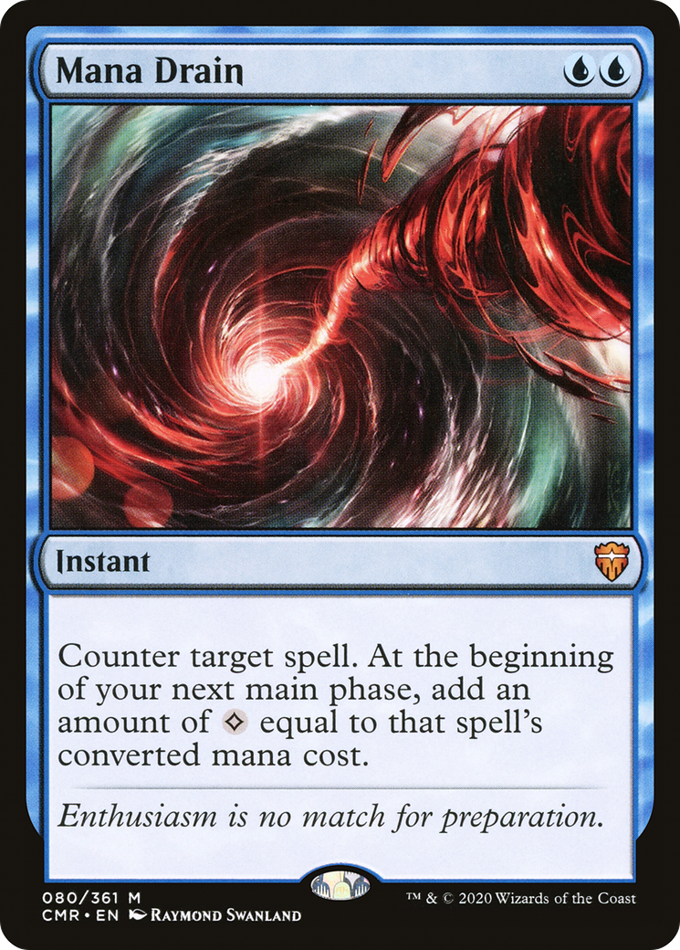 Mana Drain (CMR-080) - Commander Legends Foil