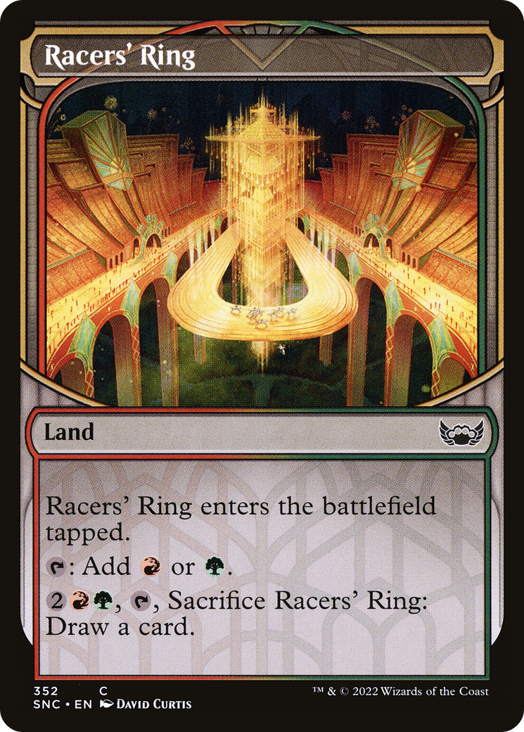 Racers' Ring (SNC-352) - Rues de New Capenna : (Vitrine) Foil