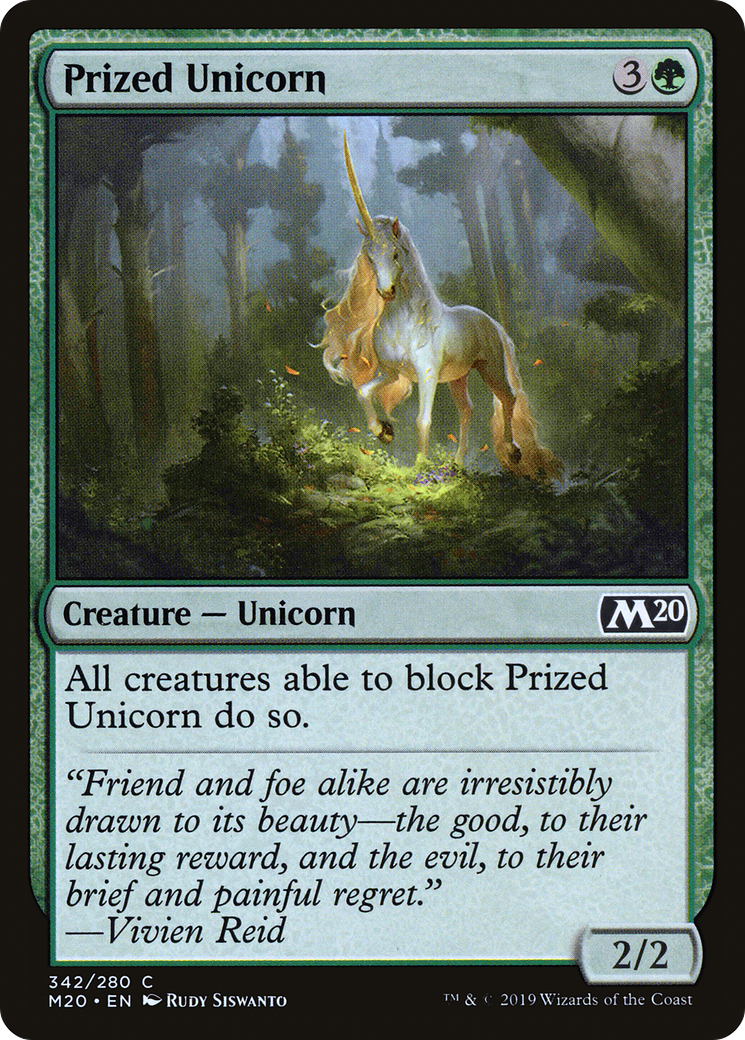 Prized Unicorn (M20-342) - Core Set 2020