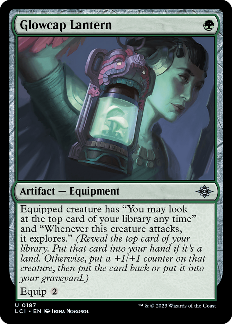 Glowcap Lantern (LCI-187) - The Lost Caverns of Ixalan Foil