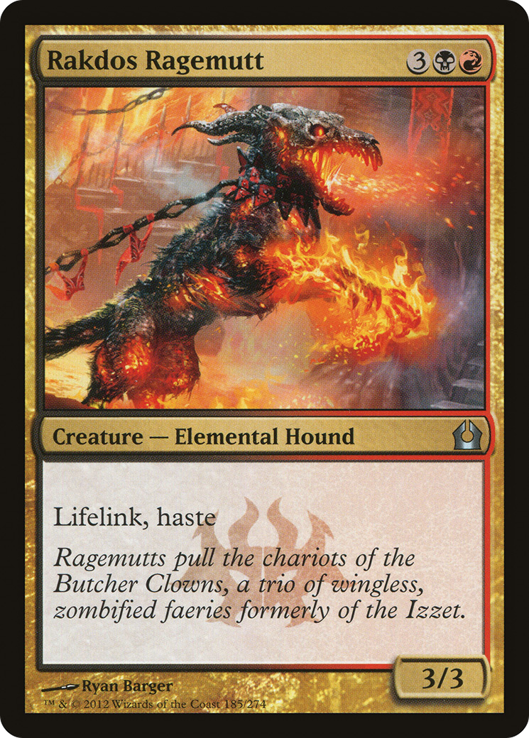 Rakdos Ragemutt (RTR-185) - Retour sur Ravnica