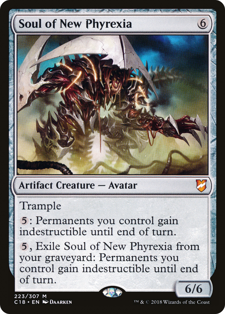 Âme de la Nouvelle Phyrexia (C18-223) - Commandant 2018