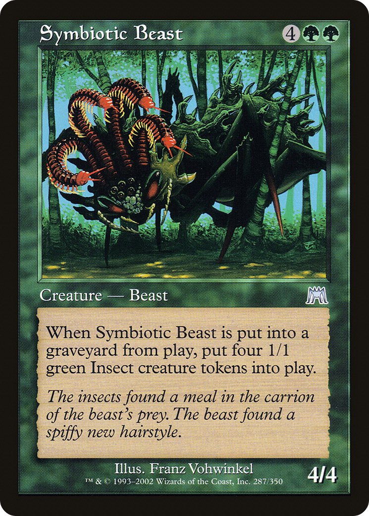 Bête symbiotique (ONS-287) - Onslaught Foil