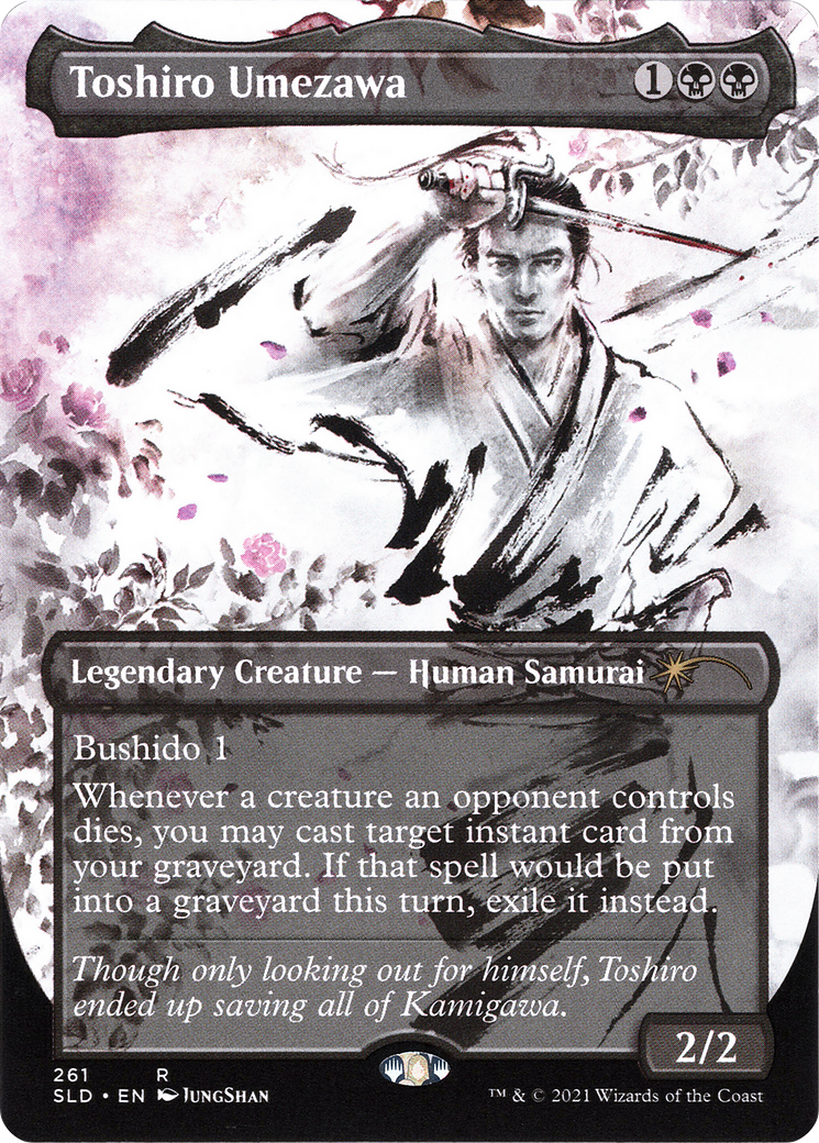 Toshiro Umezawa (SLD-261) - Secret Lair Drop (sans bordure) Foil