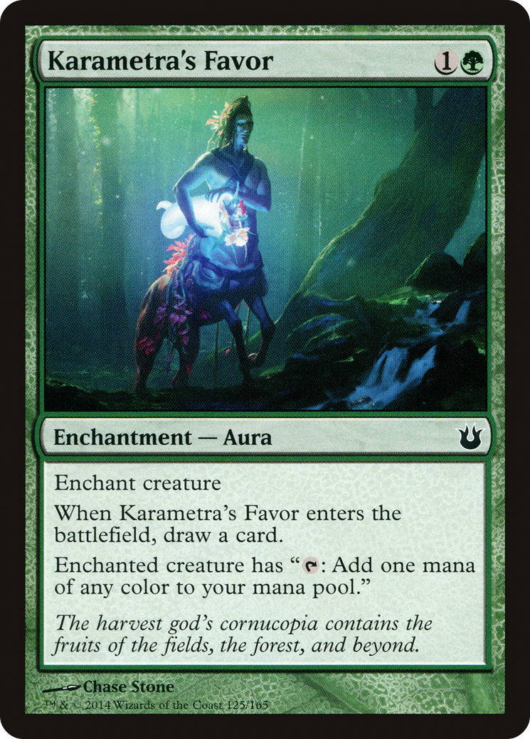 Karametra's Favor (BNG-125) - Born of the Gods