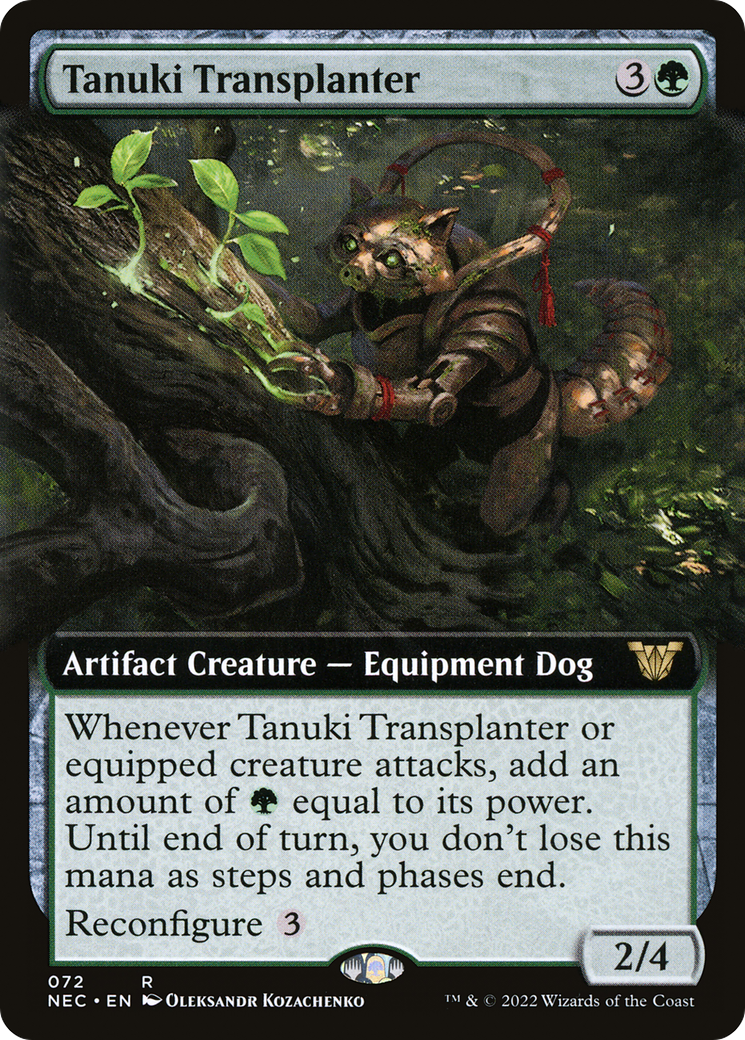 Transplanteur Tanuki (NEC-072) - Commandant de la Dynastie Néon : (Extended Art)