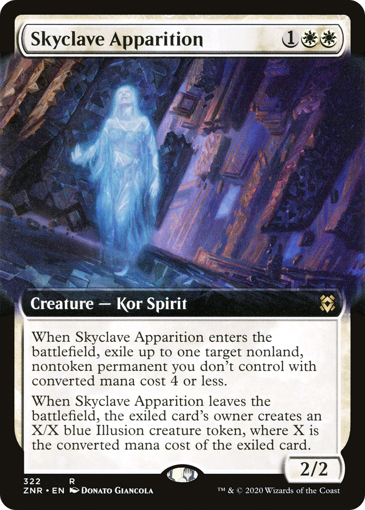 Apparition du Skyclave (ZNR-322) - Zendikar Rising : (Art étendu)
