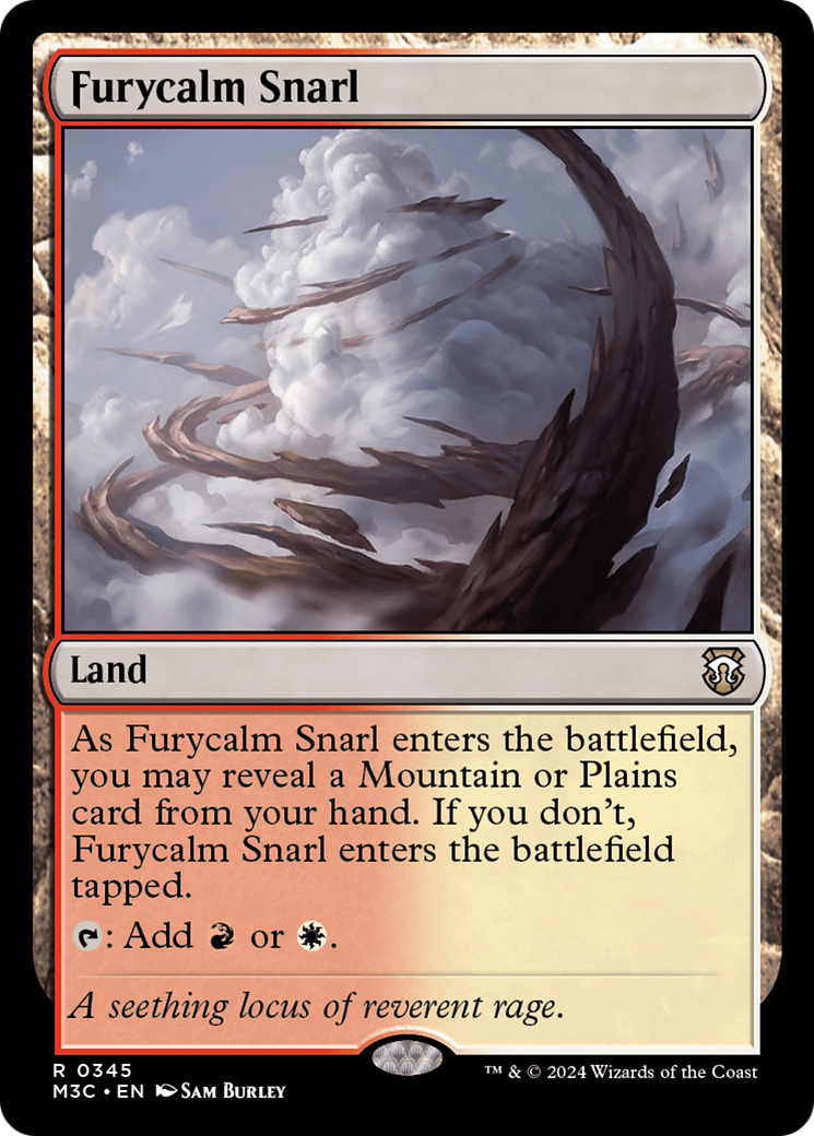 Furycalm Snarl (M3C-345) - Commandant de Modern Horizons 3