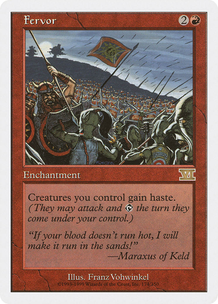 Fervor (6ED-174) - Classic Sixth Edition